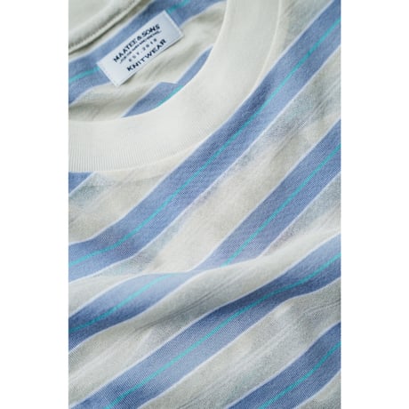 MAATEE&SONS L/S BORDER TEE