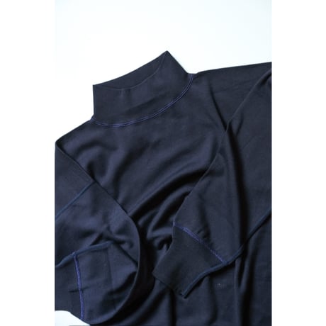 Olde Homesteader "YOUTH" Ex. CASHMERE INTERLOCK MIL MOCK NECK LONG SLEEVE