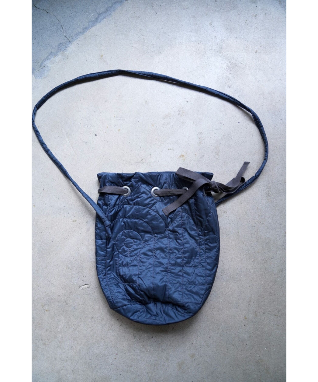 【新品】RAINMAKER / QUILTED KINCHAKU BAG RAINMAKER ZEN GARDEN QUILTED KINCHAKU BAG | Mus