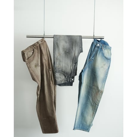 【ごんざぶろう様】専用　『ANCELLM』 DENIM WIDE SLACKS(INDIGO) – ANCELLM