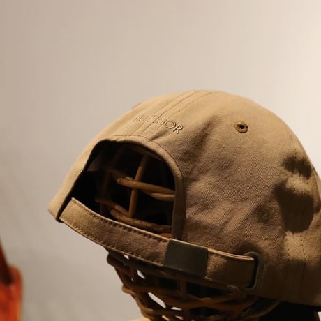 ULTERIOR Ex. BIZEN GABARDINE VINTAGE MOTIF 6 PANELED CAP