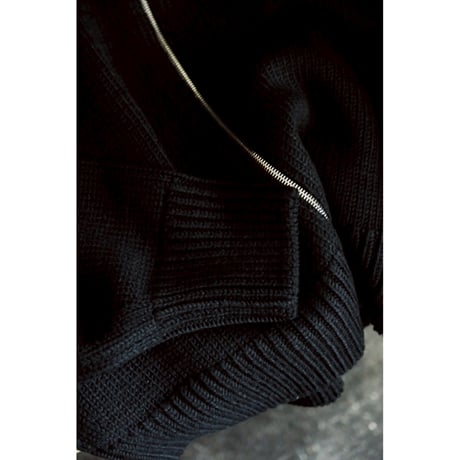 Olde H & Daughter WOOSTED WOOL DRIVERS KNIT JACKET