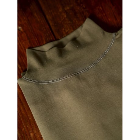 Olde Homesteader INTERLOCK MIL MOCK NECK LONG SLEEVE