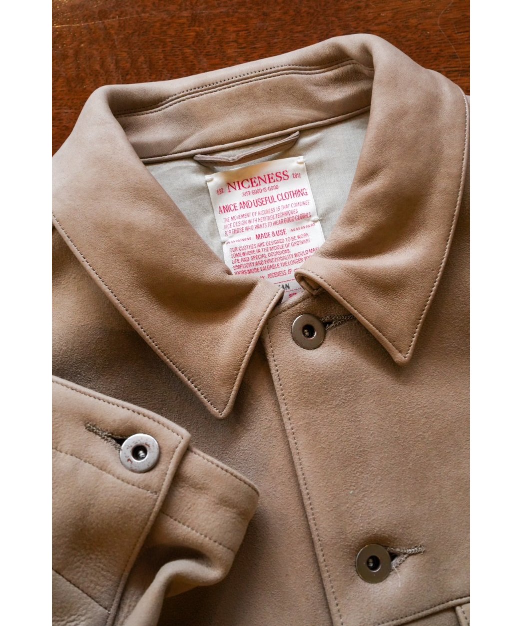 niceness#maclean#ナイスネス#24AW NICENESS MACLEAN | MusterWerk