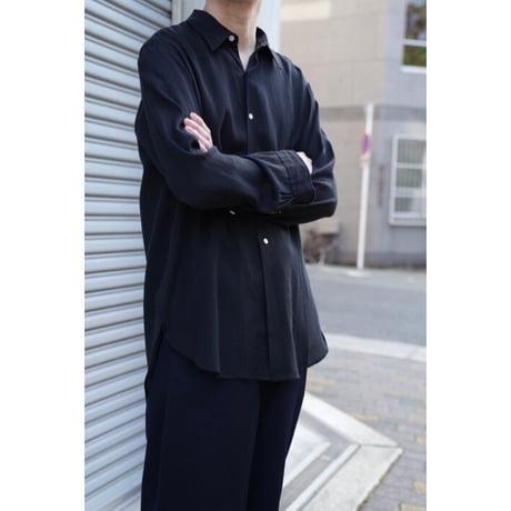 Aquellos Ojos Verdes  Ex. Ra/C Amunzen Regular collar Relax shirt