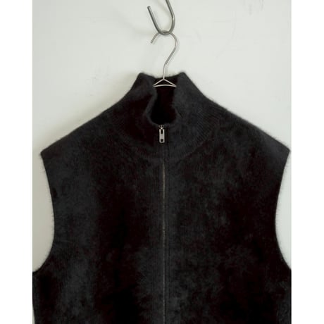 RAINMAKER FOX CASHMERE  ZIP-UP VEST