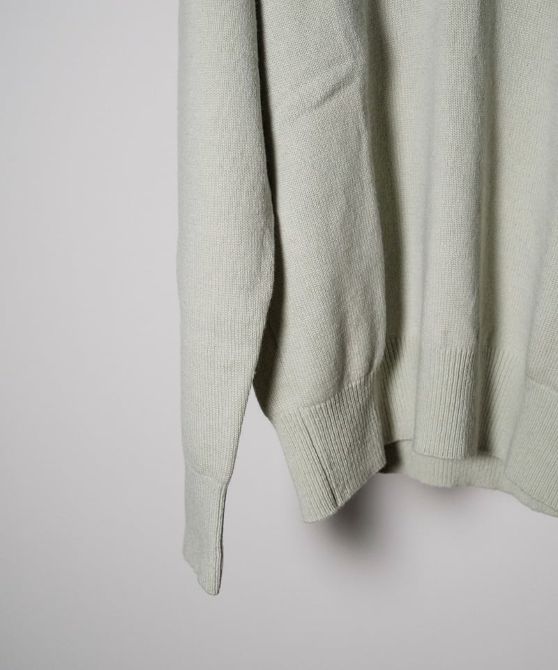 MAATEE&SONS ド度詰めCASHMERE V/N SWEATER | MusterWerk MAATEE&SONS ド度詰めCASHMERE V/N SWEATER | MusterWerk