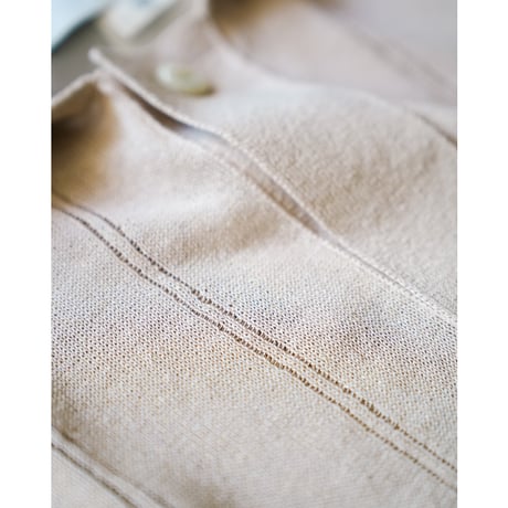 Olde H&Daughter "JYARI-JYARI SILK" SHIRTS C/D