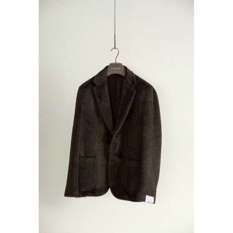CARUSO Ex. ZERO JACKET "ALPACA SHAGGY"