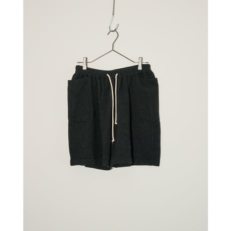 WALENODE "Cotton Cashmere Pile" Marine Shorts