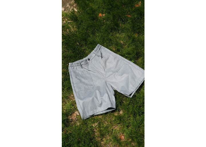 RAKINES Ex. Micro light suede / 6 pockets short