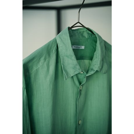 MAATEE&SONS SHORT PONIT RAMIE SHIRTS