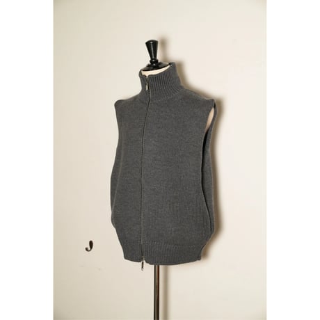 Olde H & Daughter Ex. WOOSTED WOOL DRIVERS KNIT VEST