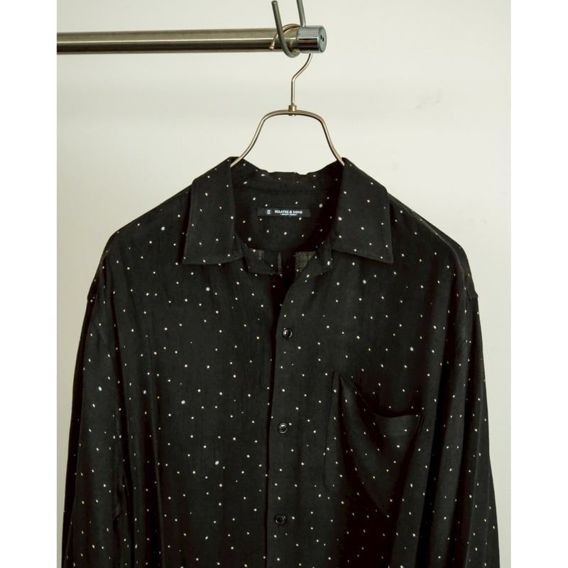 トップス MAATEE&SONS 25AW OP COLLLAR SHIRTS DOTS MAATEE&SONS OP COLLAR SHIRTS DOTS | MusterWerk