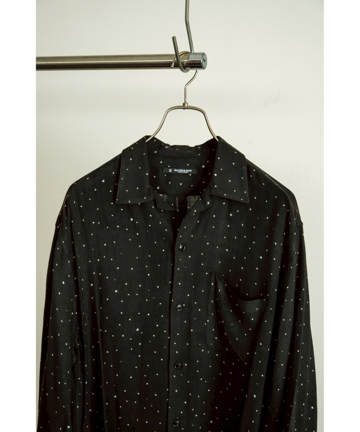 【25AW】【MAATEE&SONS】OP COLLLAR SHIRTS DOT MAATEE&SONS OP COLLAR SHIRTS DOTS | MusterWerk