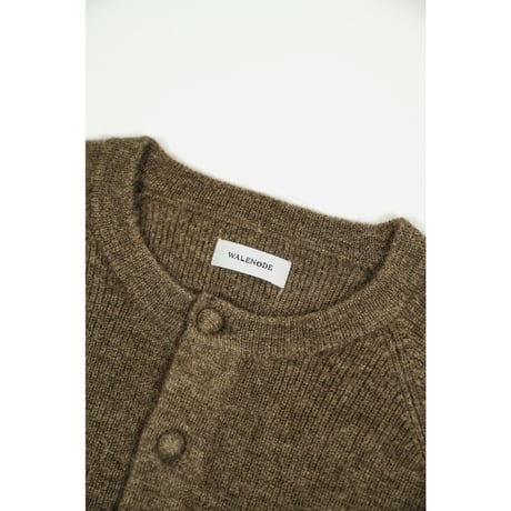 WALENODE "Innocent YAK" Henley-neck sweater