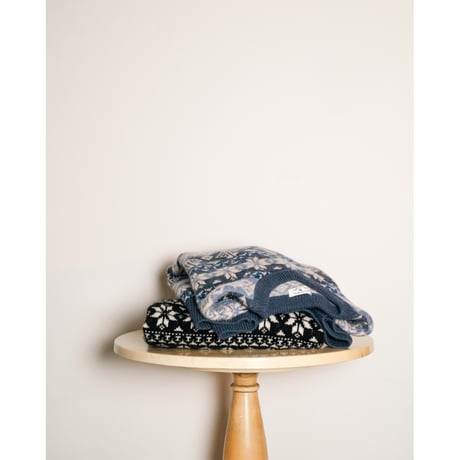MAATEE&SONS CASH JACQUARD P/O SWEATER "FAIR ISLE"