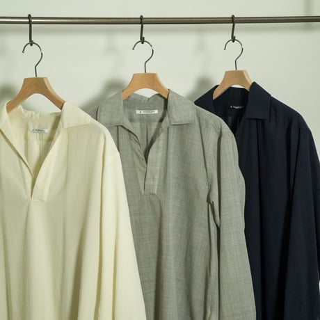 MAATEE&SONS NEW PULLOVER SHIRTS "H WOOL"