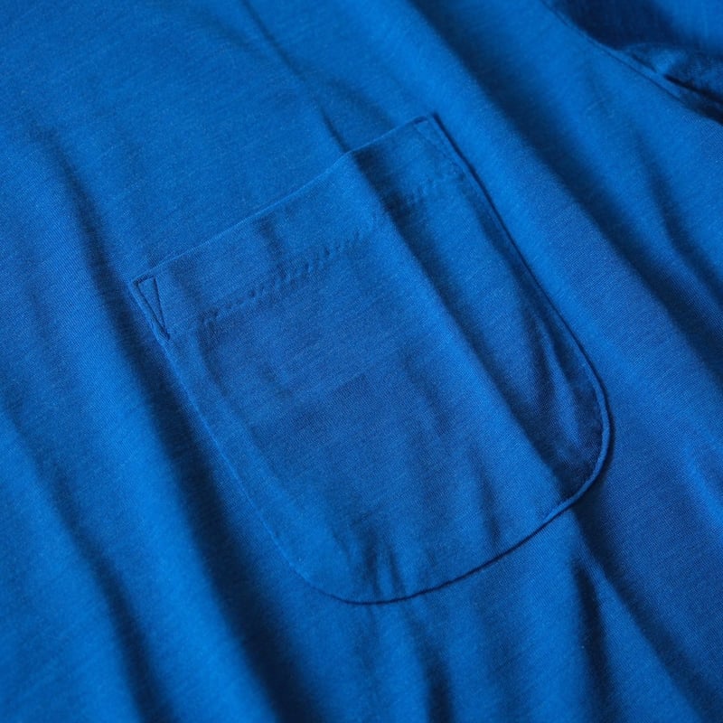 MAATEE&SONS WASHABLE SILK POCKET-TEE | MusterWerk