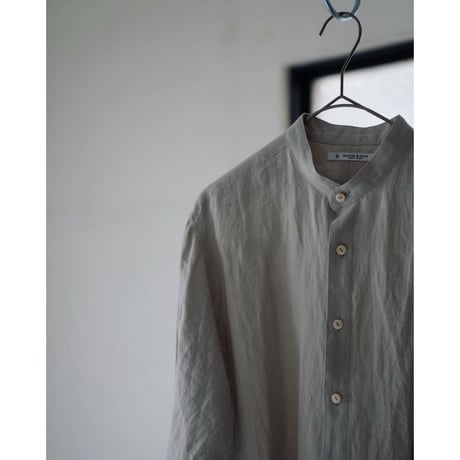 MAATEE&SONS "極上LINEN薄" PULL OVER SHIRT