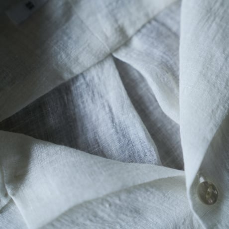 MAATEE&SONS "ドS LINEN" OPEN COLLAR SHIRTS S/S