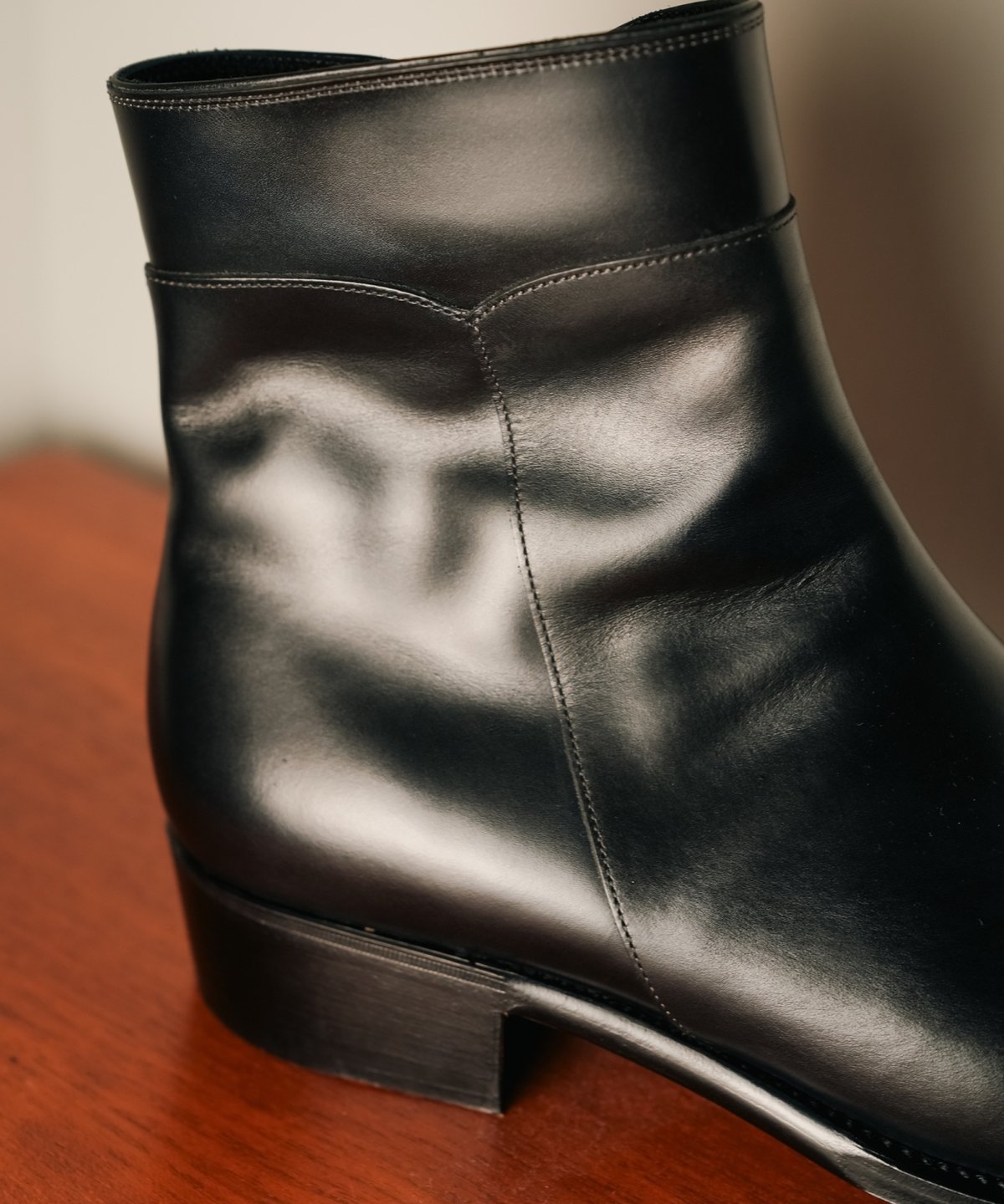 Post Production 【受注】Side Zip Boots | MusterWerk