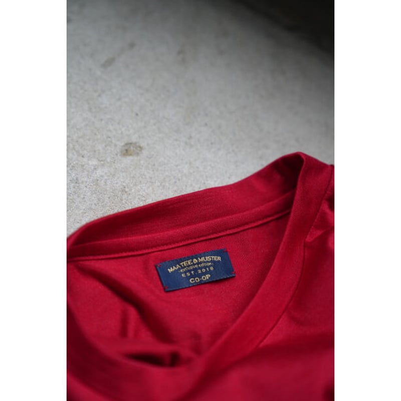 MAATEE&SONS Ex. WASHABLE SILK POCKET-TEE | Must