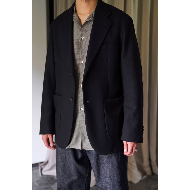 MAATEE&SONS 育てるCASHMERE 等半袖 アンコン JACKET MAATEE&SONS 育てるCASHMERE 等半袖 UNCONSTECTED JACKET