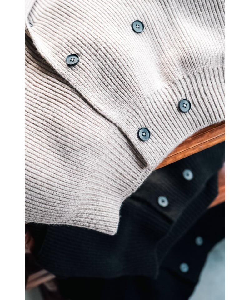 MAATEE&SONS Ex. CASHMERE SHAWL COLLAR CARDIGAN MAATEE&SONS Ex. CASHMERE SHAWL COLLAR CARDIGAN