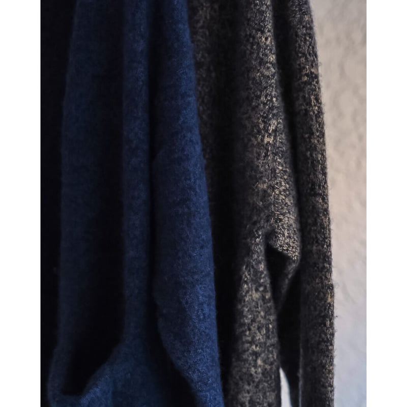 MAATEE&SONS Ex. CASHMERE SHAGGY 2 N/B CARDIGAN