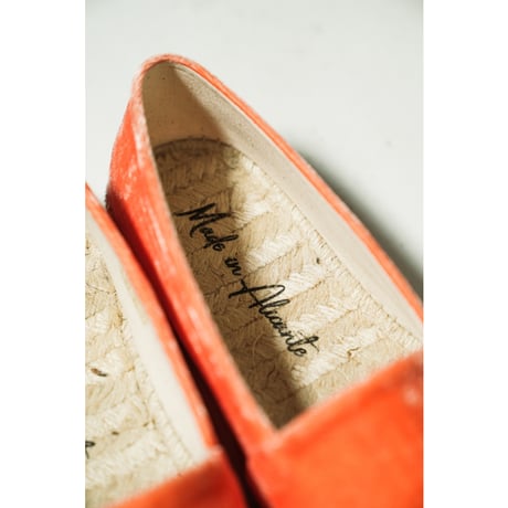 MADE IN ALICANTE VELVET ESPADRILLES