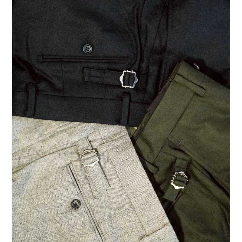 RAINMAKER SEMI FLARED TROUSERS | MusterWerk