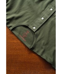 Olde Homesteader INTERLOCK HENLEY NECK LONG SLEEVE