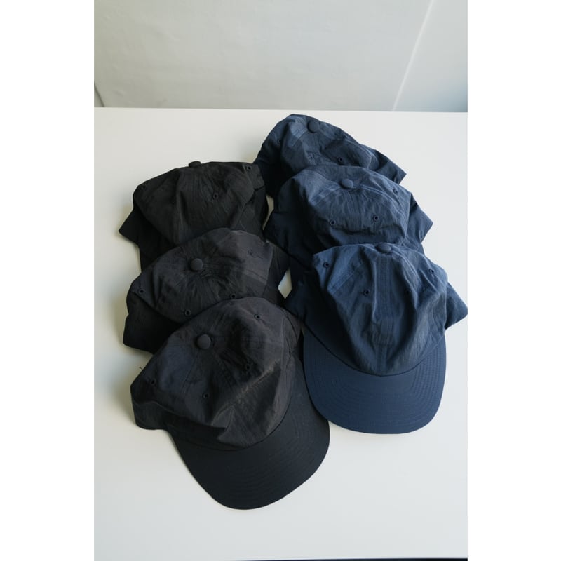 帽子 WASHED SOFT NYLON WEATHER 6 PANELED CAP ULTERIOR Ex.WASHED SOFT NYLON WEATHER 6 PANELED