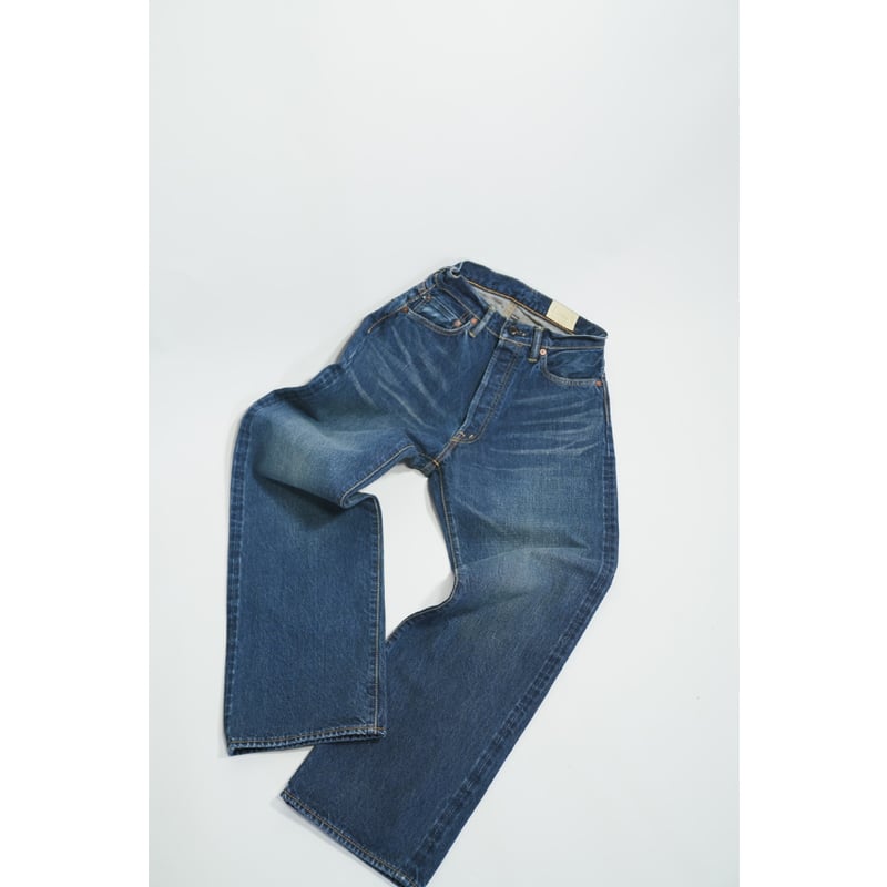cantate Denim Straight Trousers (VINTAGE WASH)