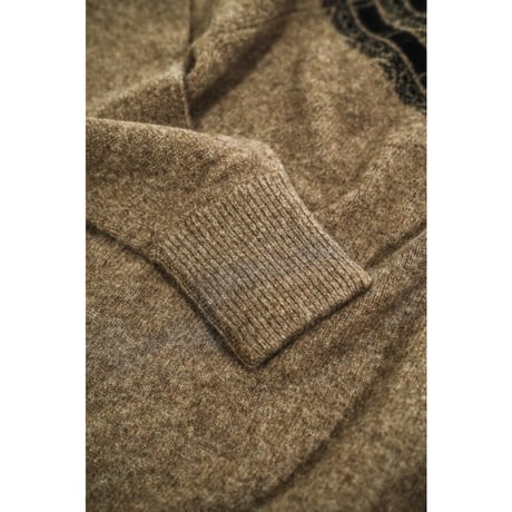 WALENODE "Innocent YAK" Circular yoke sweater