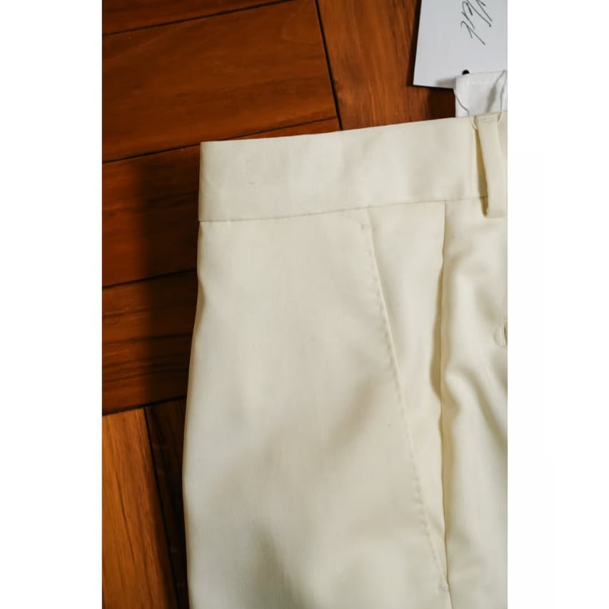 BIBOJA Ex. High Waisted Flare Trousers - No Ple