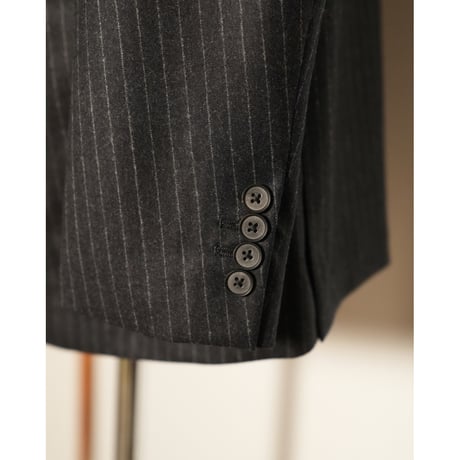 MAATEE&SONS UNCON SINGLE TAILORED "WOOL STRIPE"