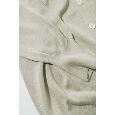 【more variation】Olde H & Daughter SILK PLAIN STITCH CARDIGAN
