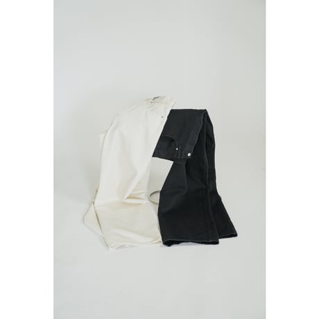 The CLASIK "SOFT COTTON SILK DENIM" WIDE LEG JEANS