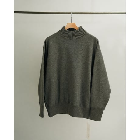 Slopeslow WOOL FRENCH TERRY TURTLE NECK SWEATSHIRTS