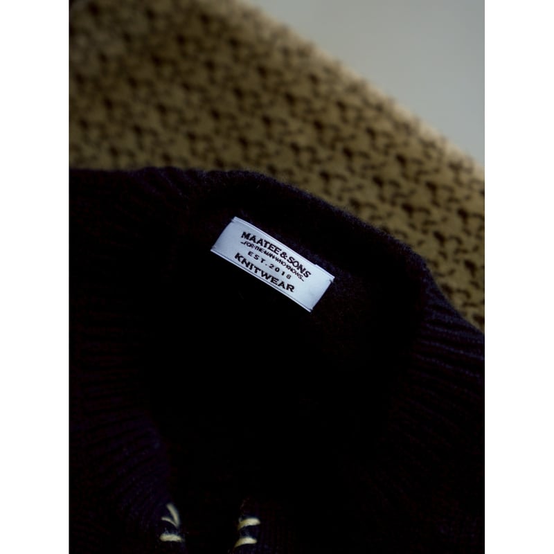 MAATEE&SONS ひょっとこ起毛 JIP JACKET | MusterWerk