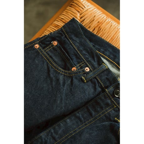 cantate Denim Flare Trousers (ONE WASH)