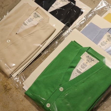 Olde H & Daughter SILK PLAIN STICH V CARDIGAN