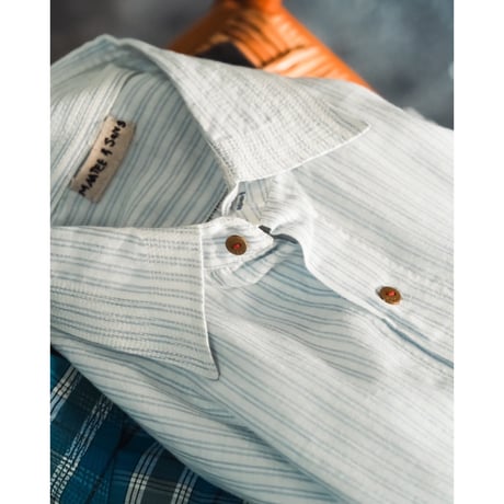 MAATEE&SONS GUPTA KHADI C/Si STRIPE⁣