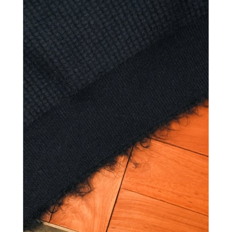 MAATEE&SONS BABY CASH WAFFLE SWEATER