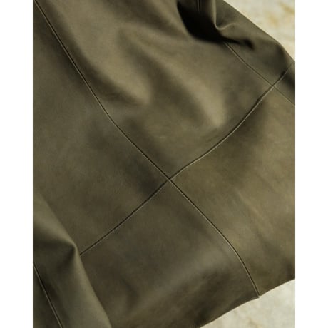 RAKINES Entrefino lamb leather - Collar less jacket