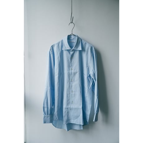 MAATEE&SONS SEMI WIDE SPREAD SHIRTS "極HEMPSILK"