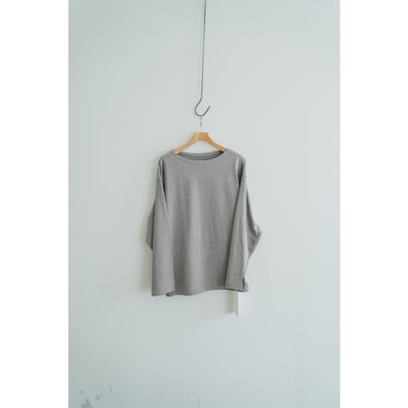 nonnotte Ex. "Hard Twist Balance Jersey" Oversized Basque Long Sleeve