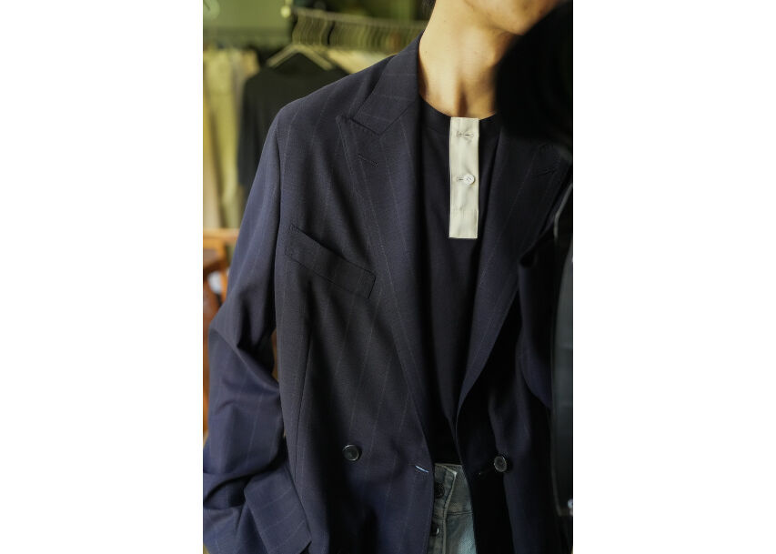 un/unbient WASHABLE WOOL NO-SLEEVE H/N | Muster